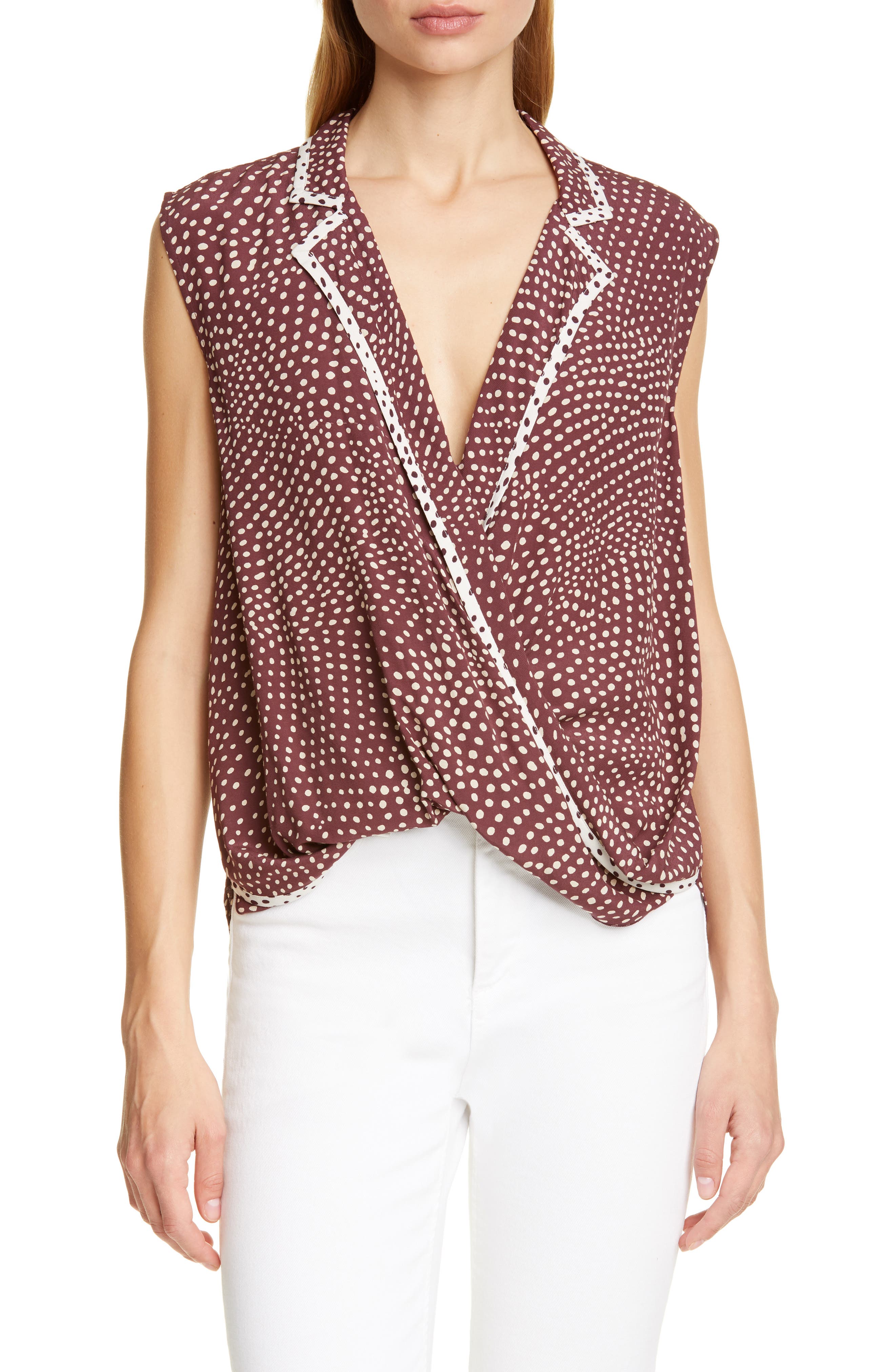 rag and bone sleeveless top