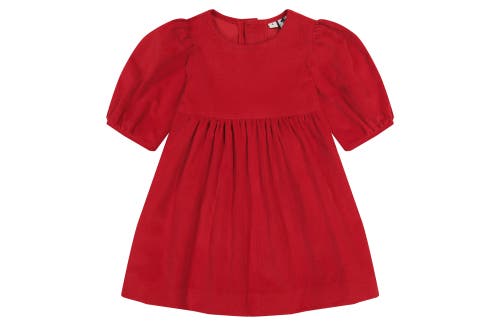 Shop Busy Bees Nellie Girls Dress Red Corduroy