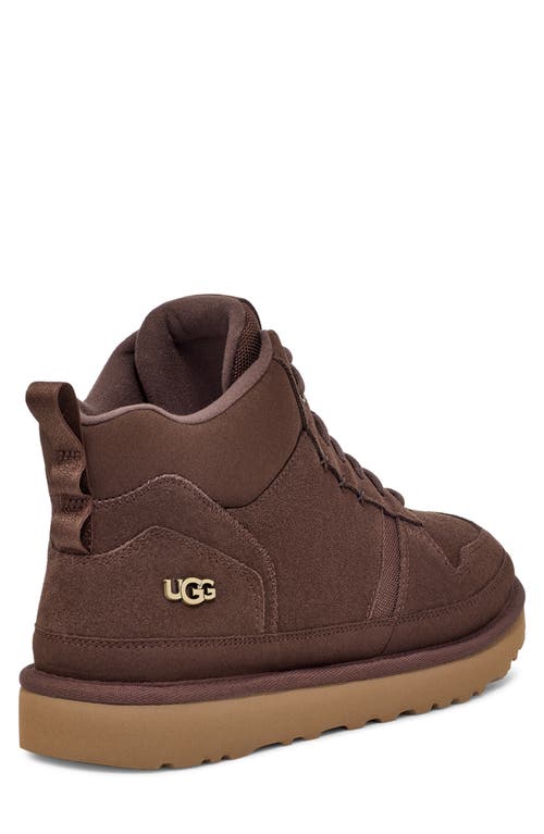 Shop Ugg(r) Highland High Top Heritage Hiking Boot In Burnt Cedar Suede