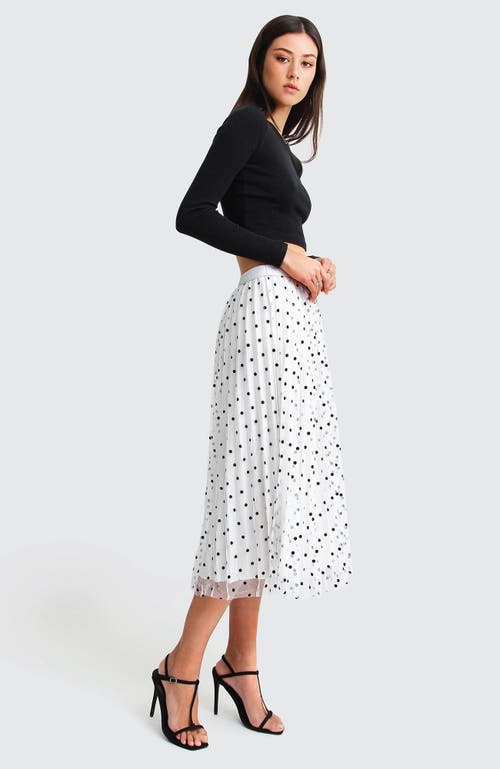 Belle & Bloom Mixed Feeling Reversible Skirt - White