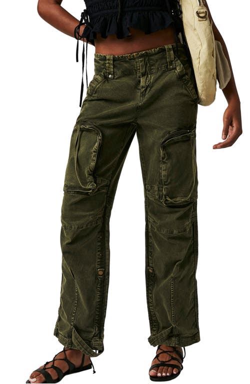 Can't Compare Slouch Cargo Pants in Dusty Olive