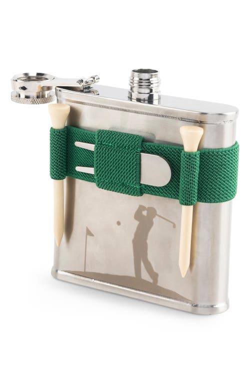Kikkerland Design Golf Flask In Multi