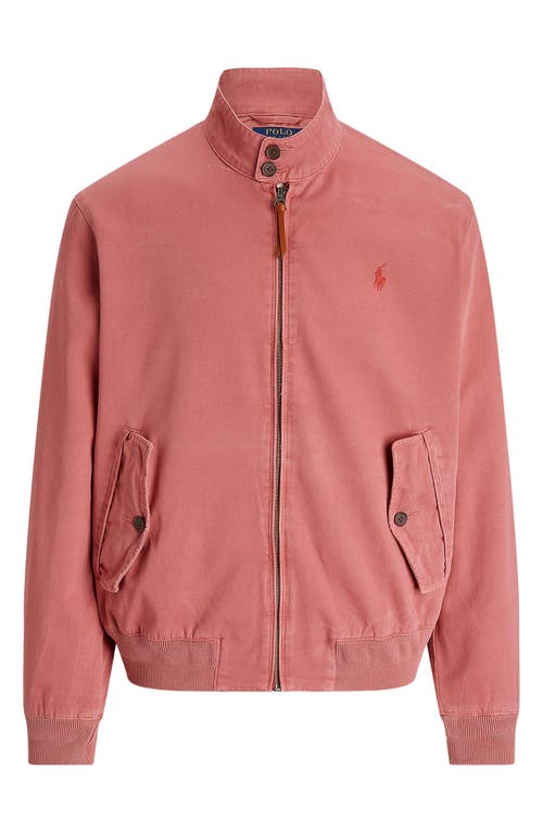 Polo Ralph Lauren Montauk Cotton Windbreaker In Pink