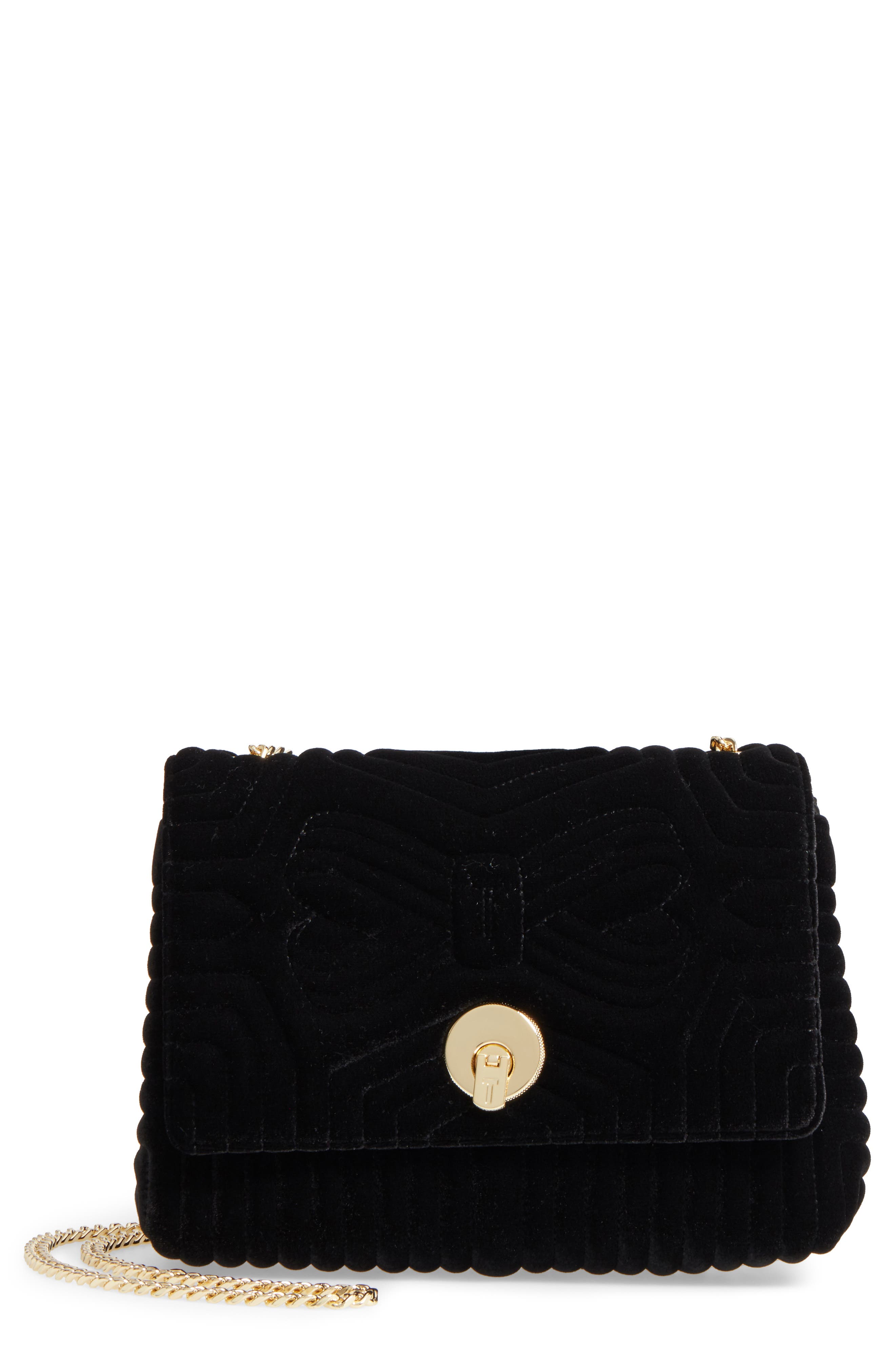 Ted Baker London Quilted Velvet Crossbody Bag Nordstrom