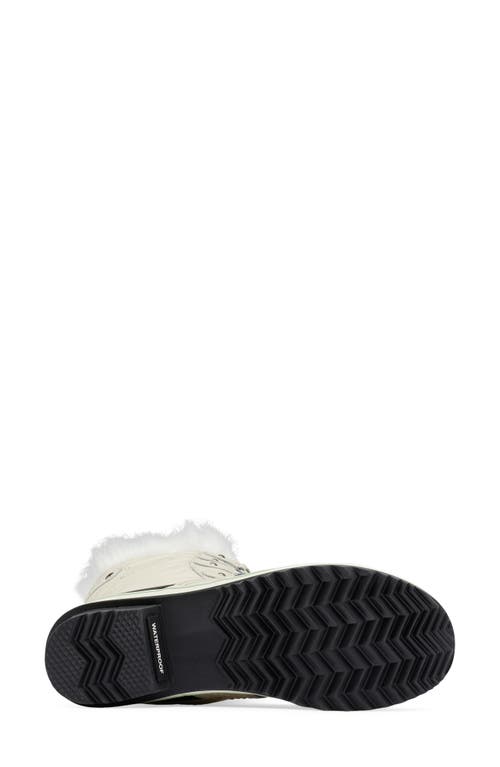 Sorel 'tofino Ii' Faux Fur Lined Waterproof Boot In Fawn/sea Sprite