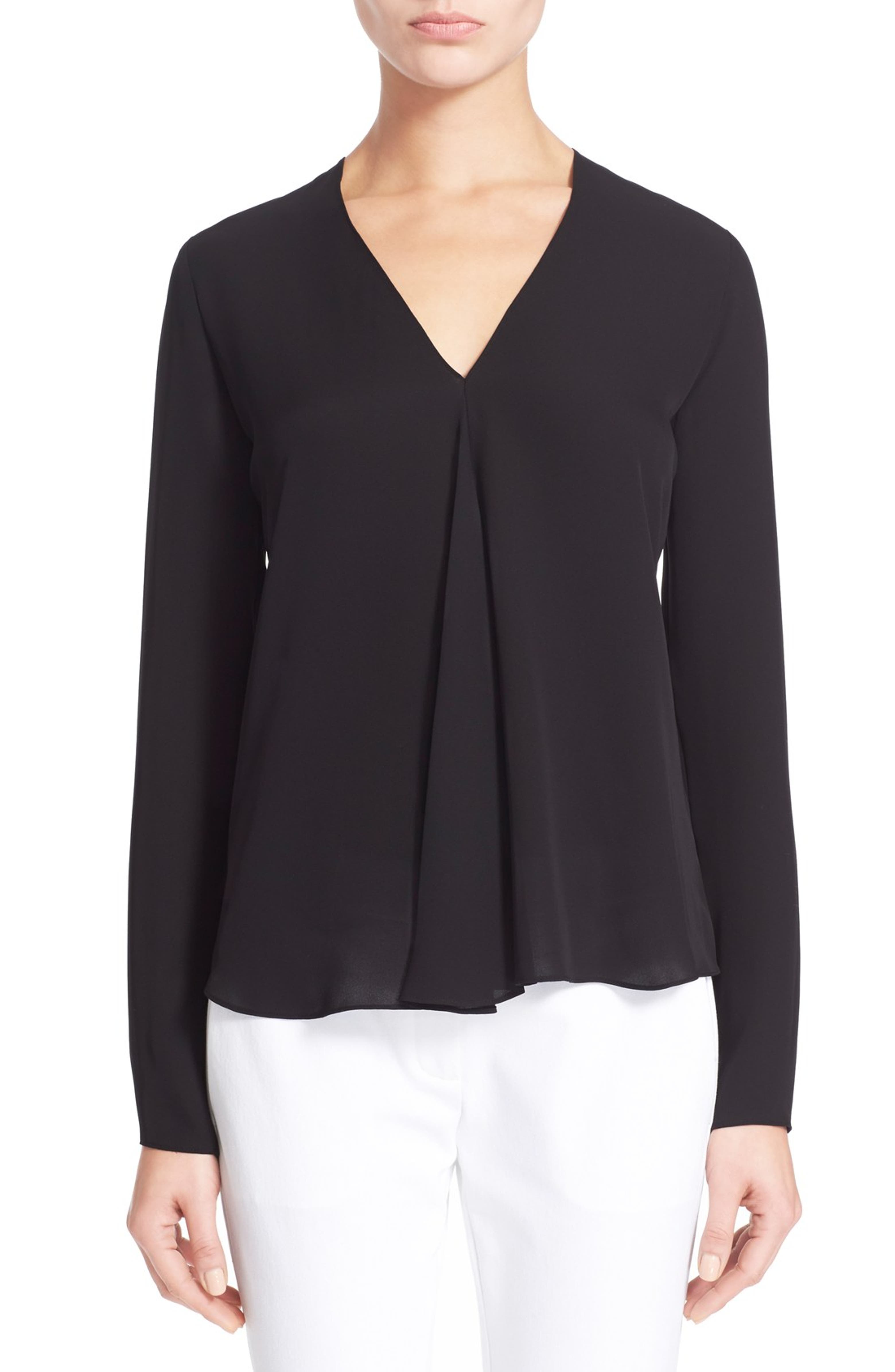 Theory 'Meniph' Silk Blouse | Nordstrom