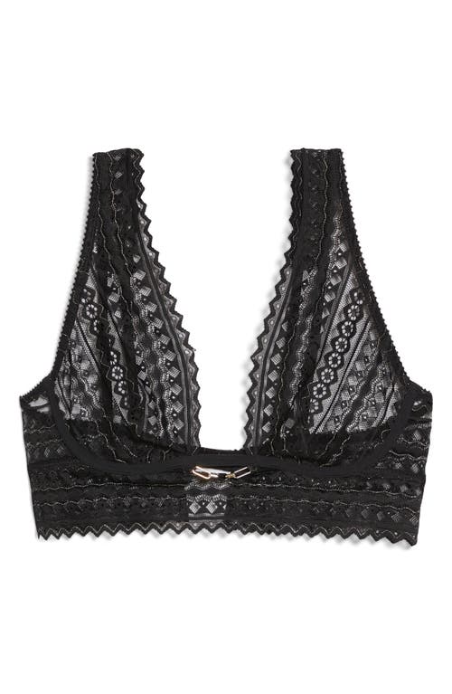 Shop Etam Intrepide Bralette In Black