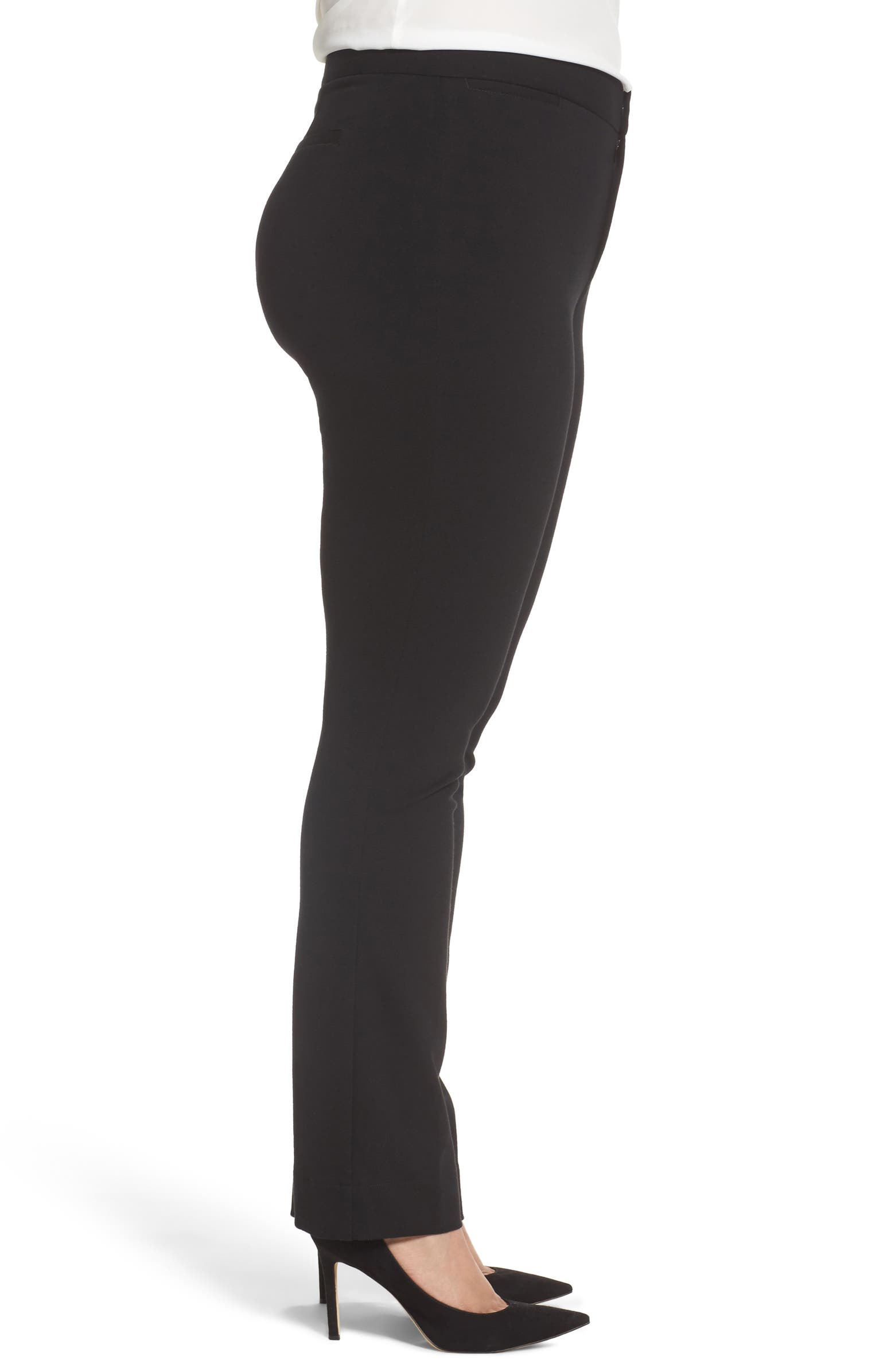 NYDJ Stretch Knit Straight Leg Trousers Nordstrom