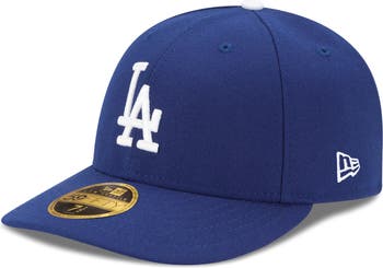 Men's New Era Royal Los Angeles Dodgers White Logo 59FIFTY Fitted Hat