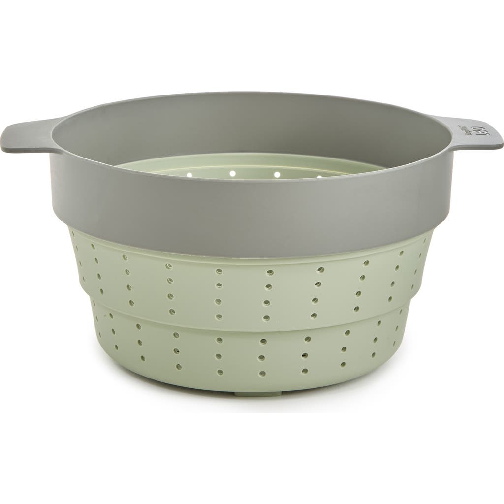 Berghoff Leo Balance Collapsible Steamer In Sage