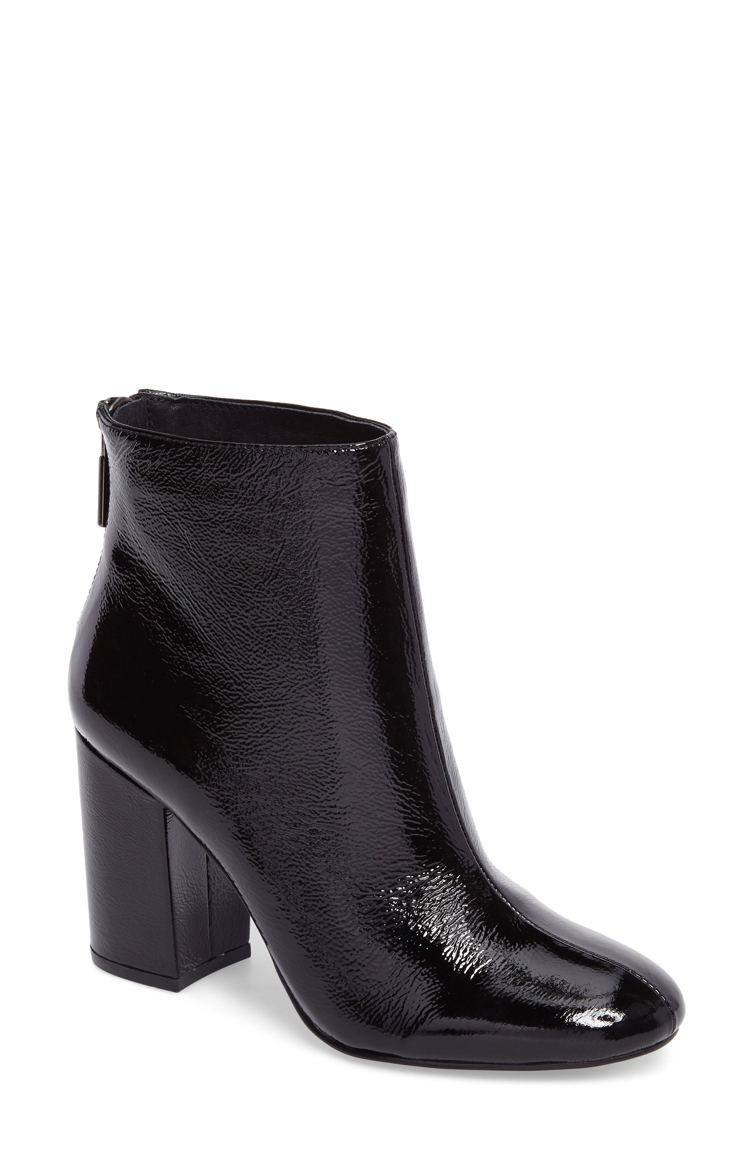 kenneth cole patent leather boots