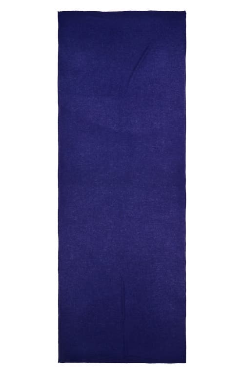 Shop Nordstrom Cashmere Scarf In Blue Beacon