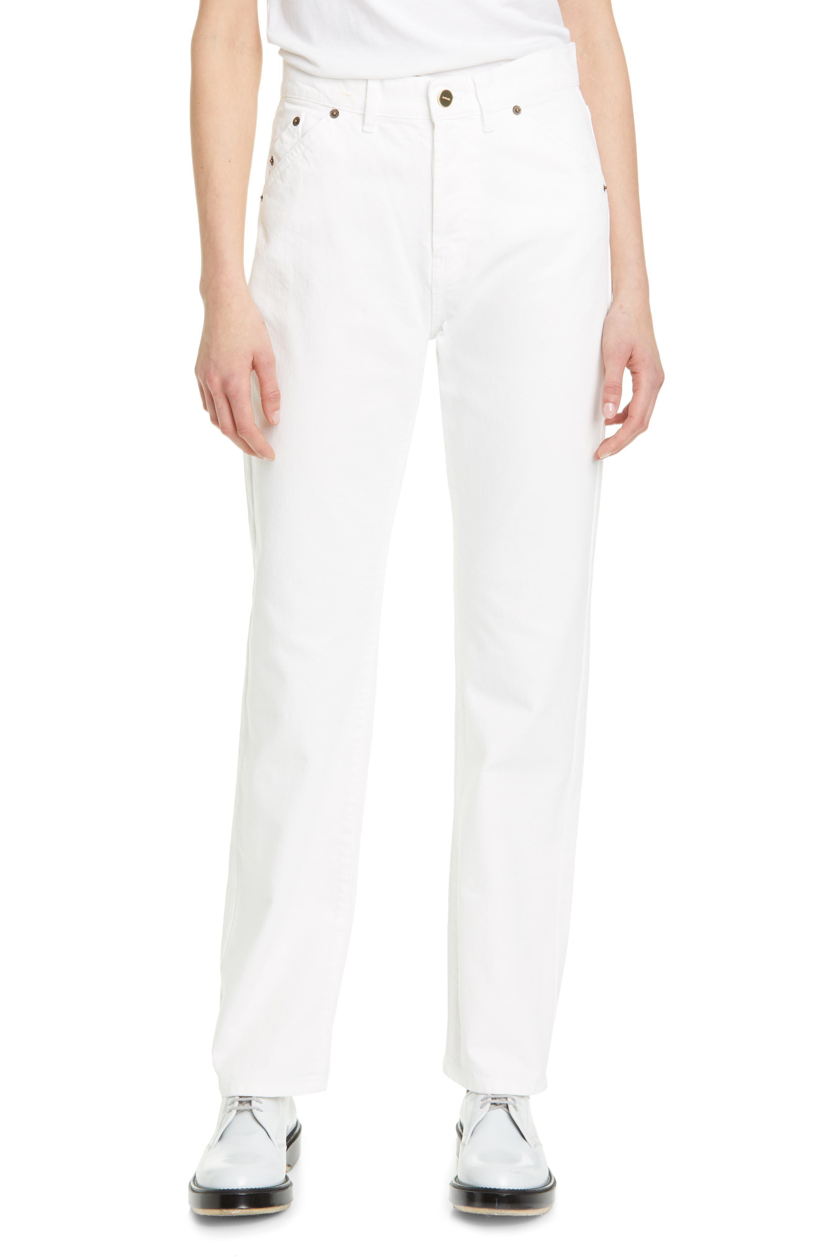 jacquemus white jeans