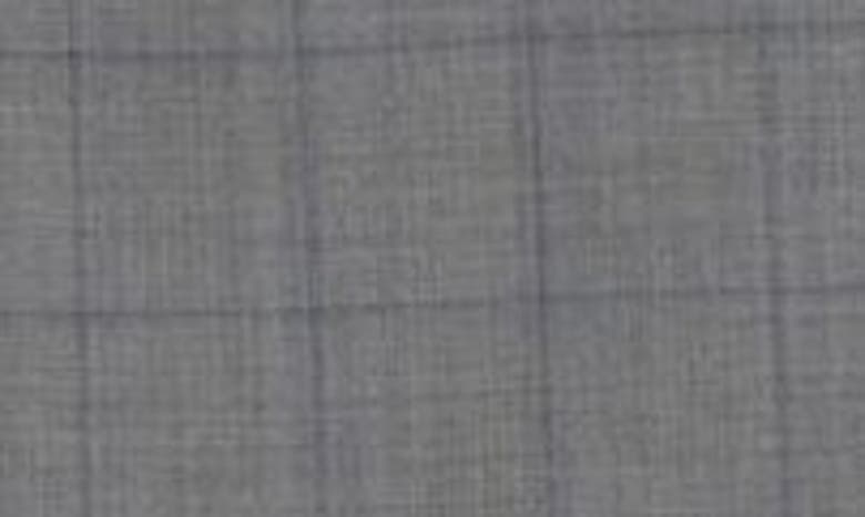 English Laundry Plaid Trim Fit Wool Blend Two-piece Suit In Gray
