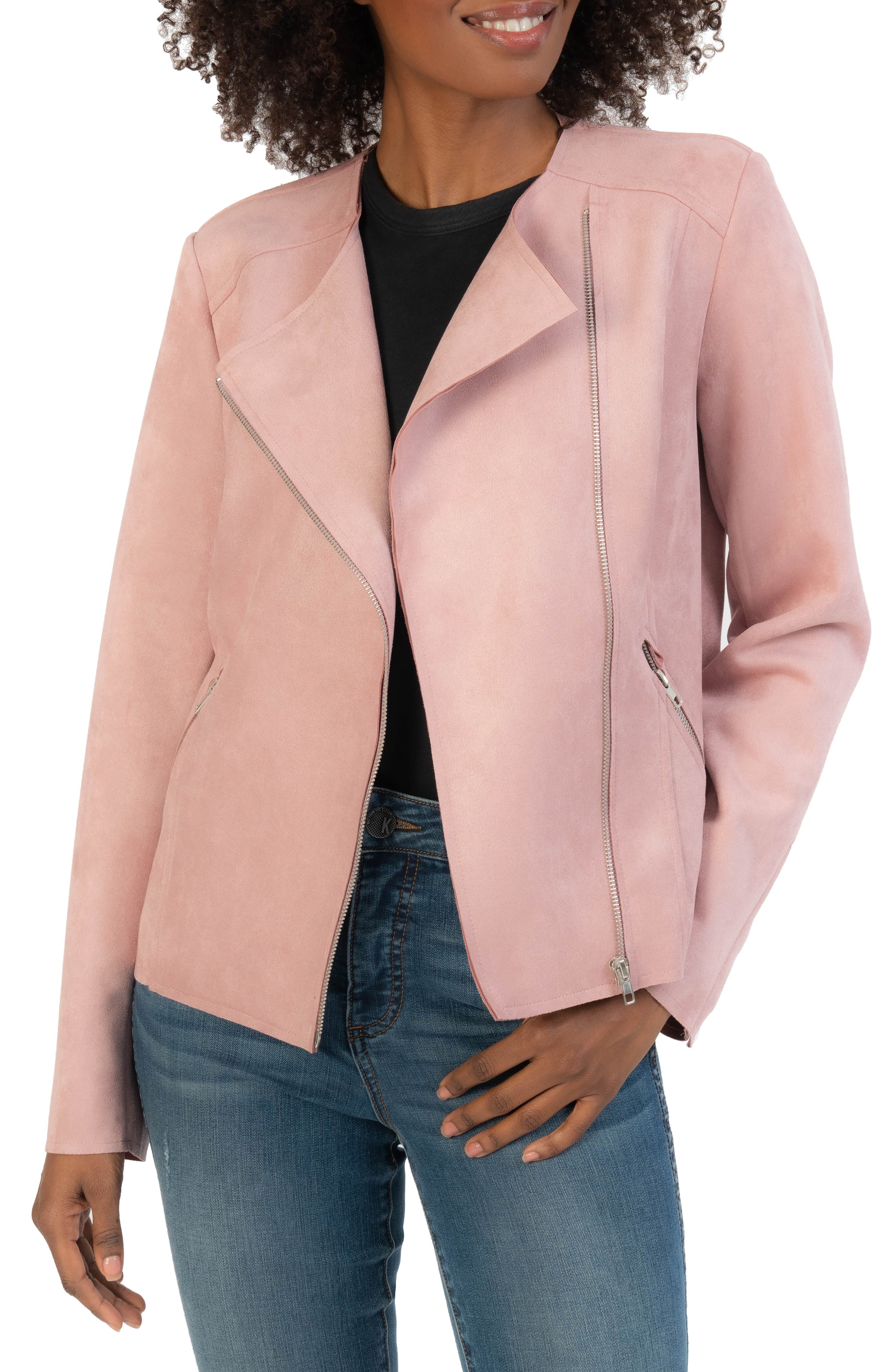 Kut From The Kloth Aria Faux Suede Moto 