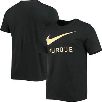 Exclusivo Brutal inferencia Nike Men's Nike Black Purdue Boilermakers Big Swoosh T-Shirt | Nordstrom