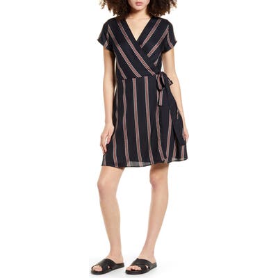 Lira Clothing Olive Wrap Dress, Black