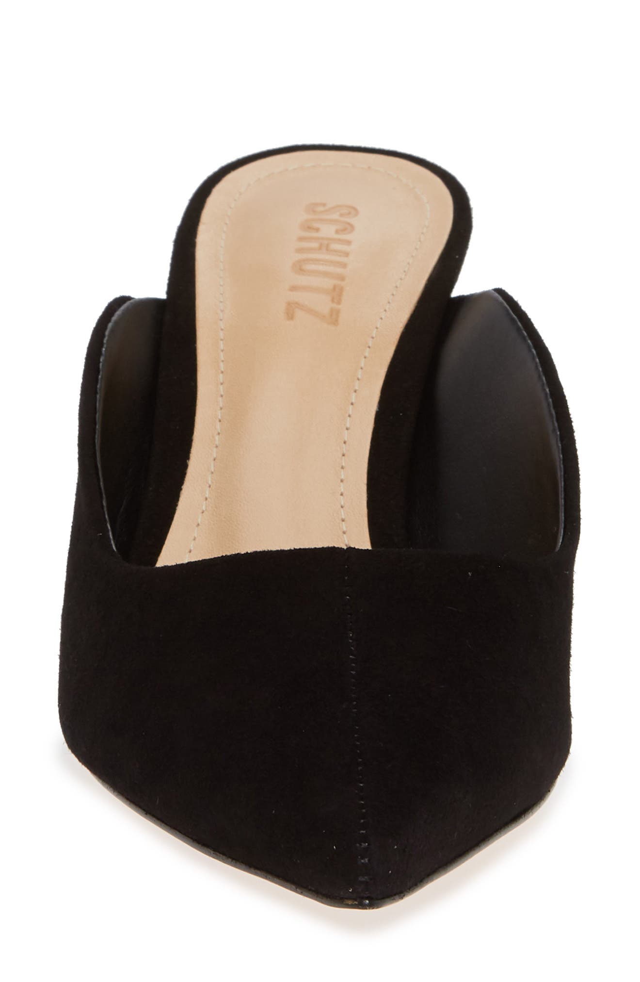 schutz keilla kitten heel mules