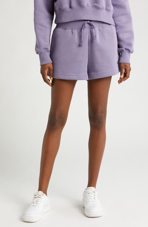 Womens Purple Shorts.