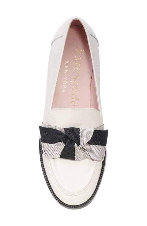 Shop Kate Spade New York Leandra Loafer In Cream/black Multi