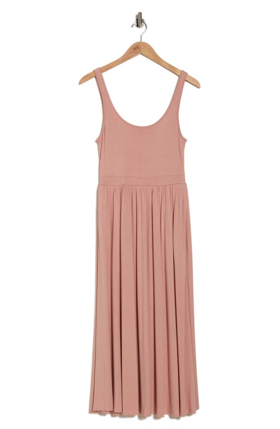 Shop Stitchdrop Pirouvette Tank Dress In Italian Clay