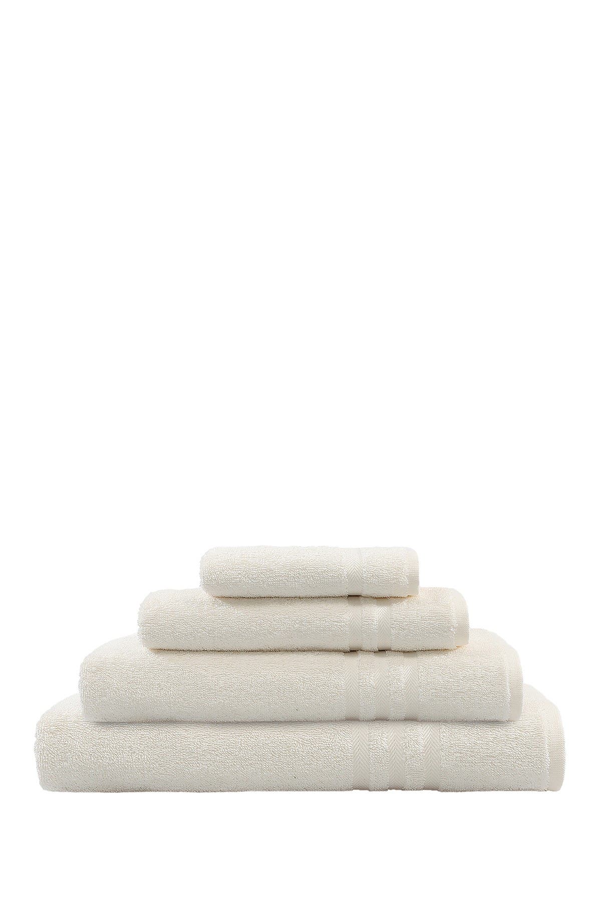 Linum Home Denzi 4-piece Towel Set In Cream