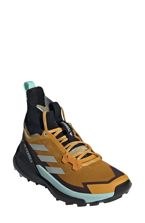 adidas Terrex Free Hiker 2 Hiking Shoe in Preloved Yellow/Silver/Aqua at Nordstrom, Size 9