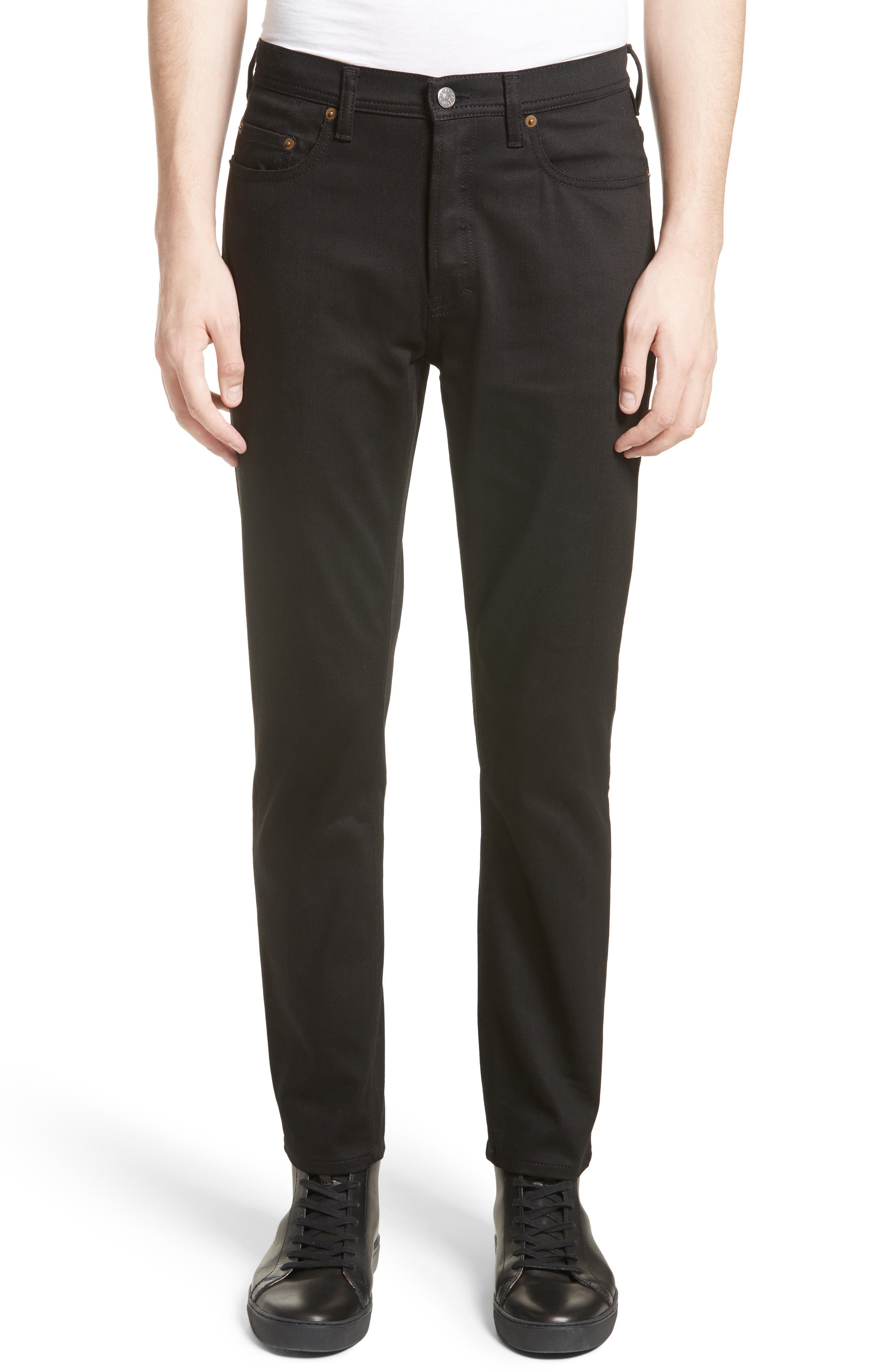 acne studios river slim tapered fit jean