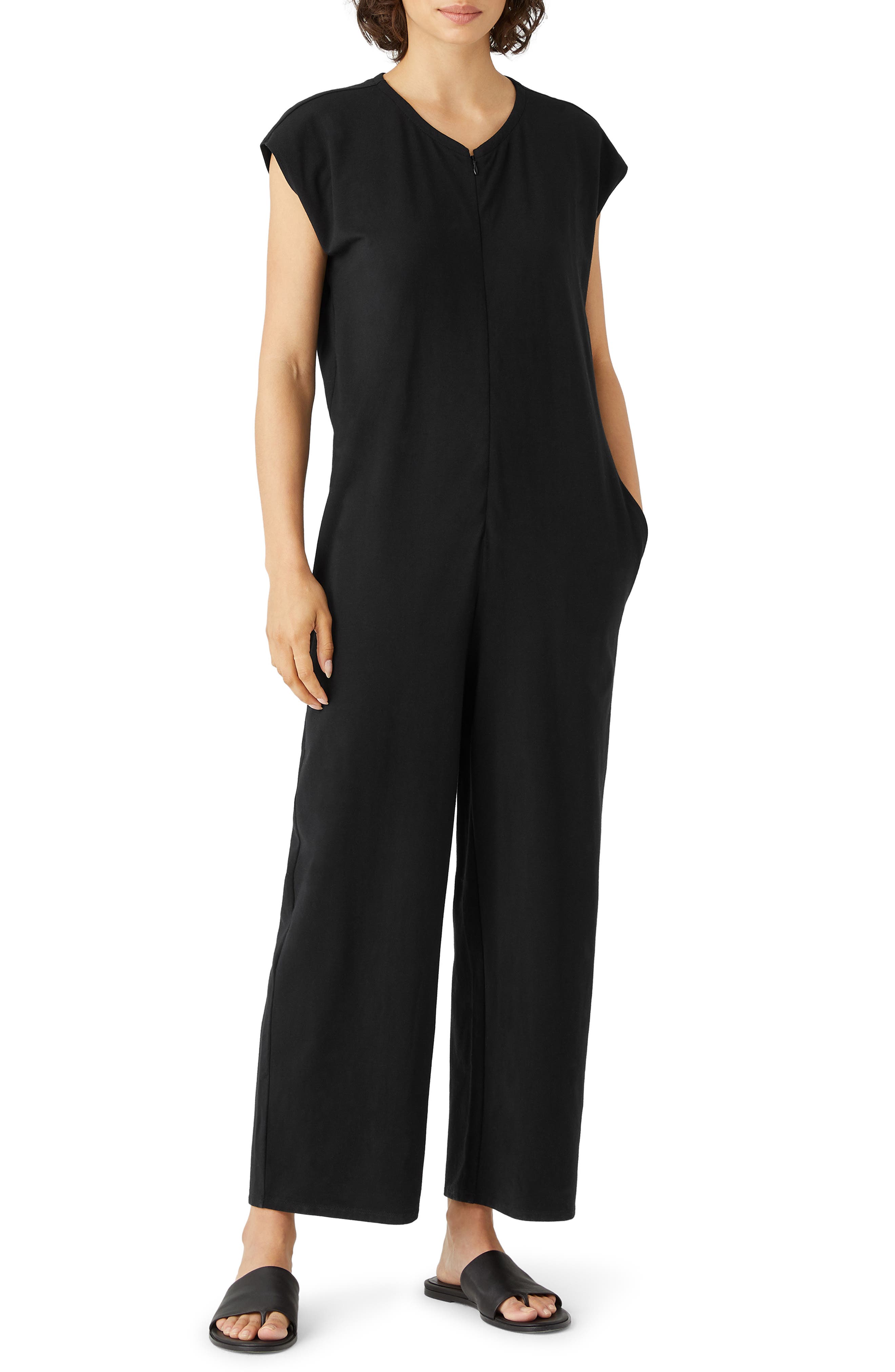 eileen fisher jumpsuit nordstrom