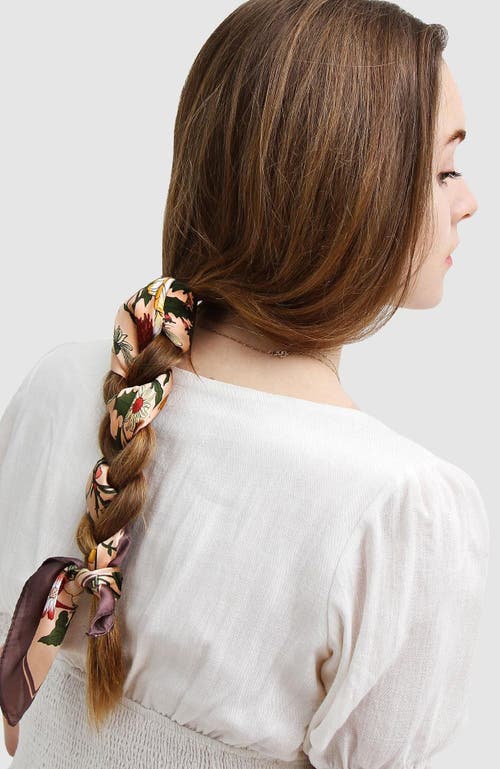 Belle & Bloom English Garden Fashion Scarf In Blush