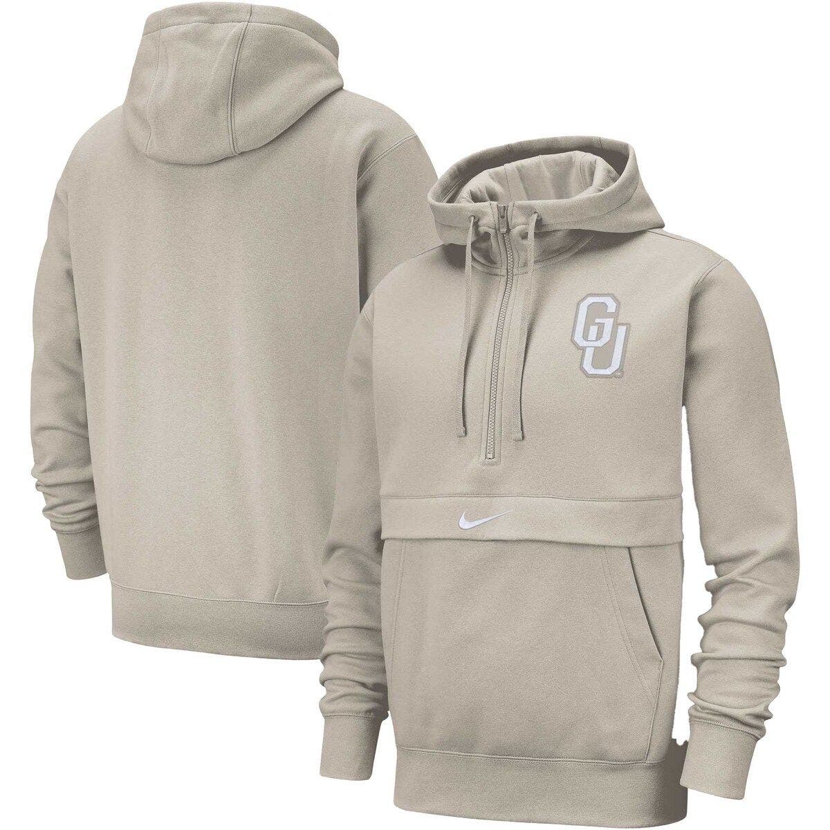 Nike Men's Nike Cream Hoyas Club HalfZip Hoodie Nordstrom