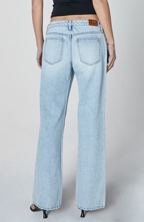 Unpublished Jody Avid Flare Jeans In Light Blue