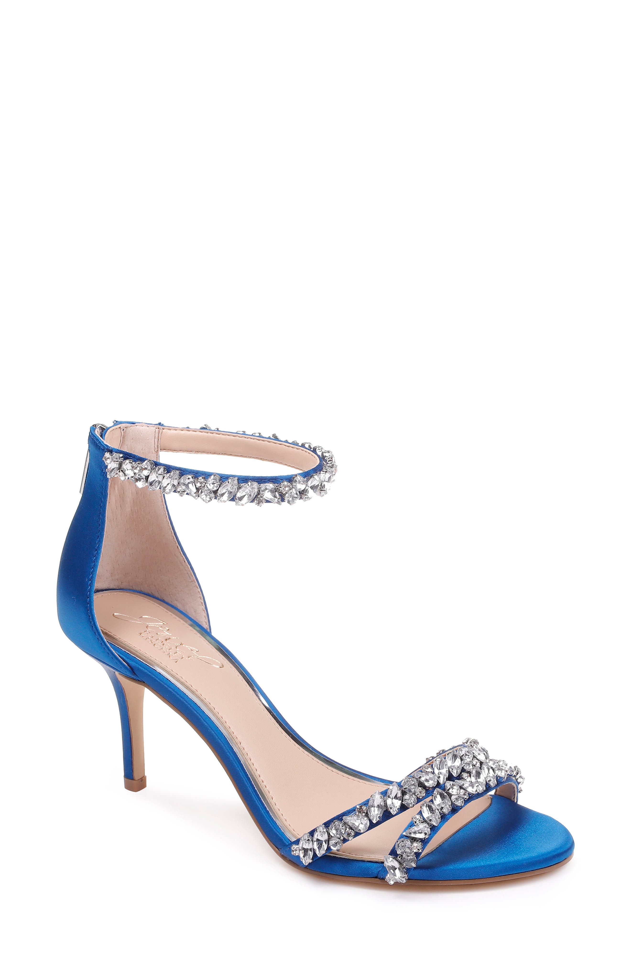 Darlene Embellished Ankle Strap Sandal 