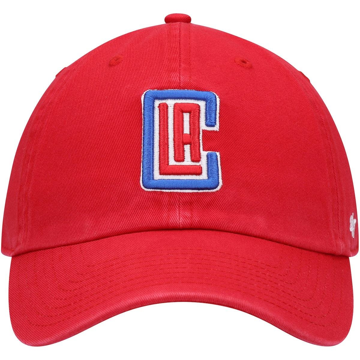 47 Los Angeles Clippers MVP Hat Structured Adjustable Cap Red