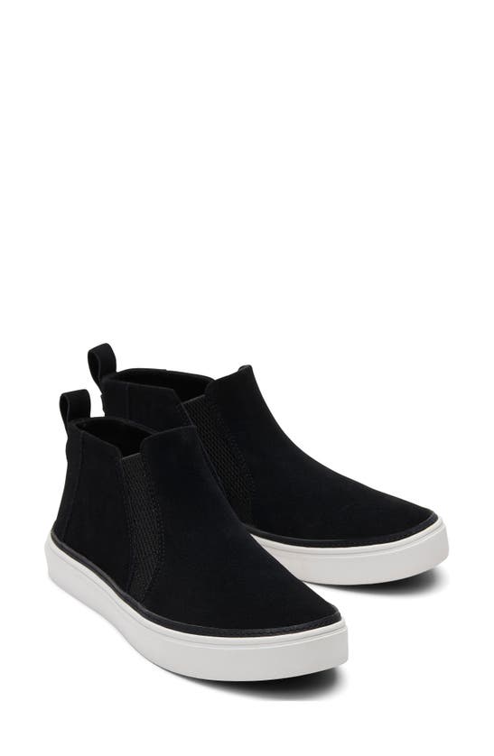 Shop Toms Bryce High Top Slip-on Sneaker In Black