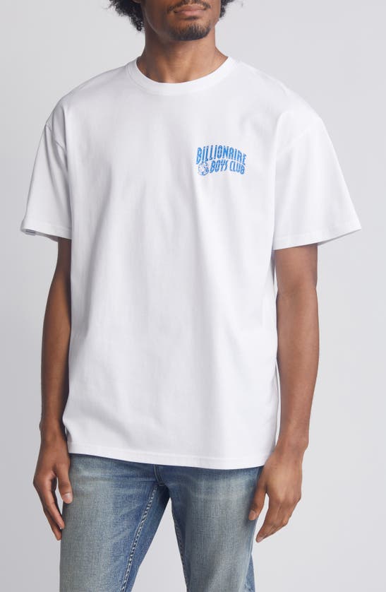 Shop Billionaire Boys Club Small Arch Graphic T-shirt In White