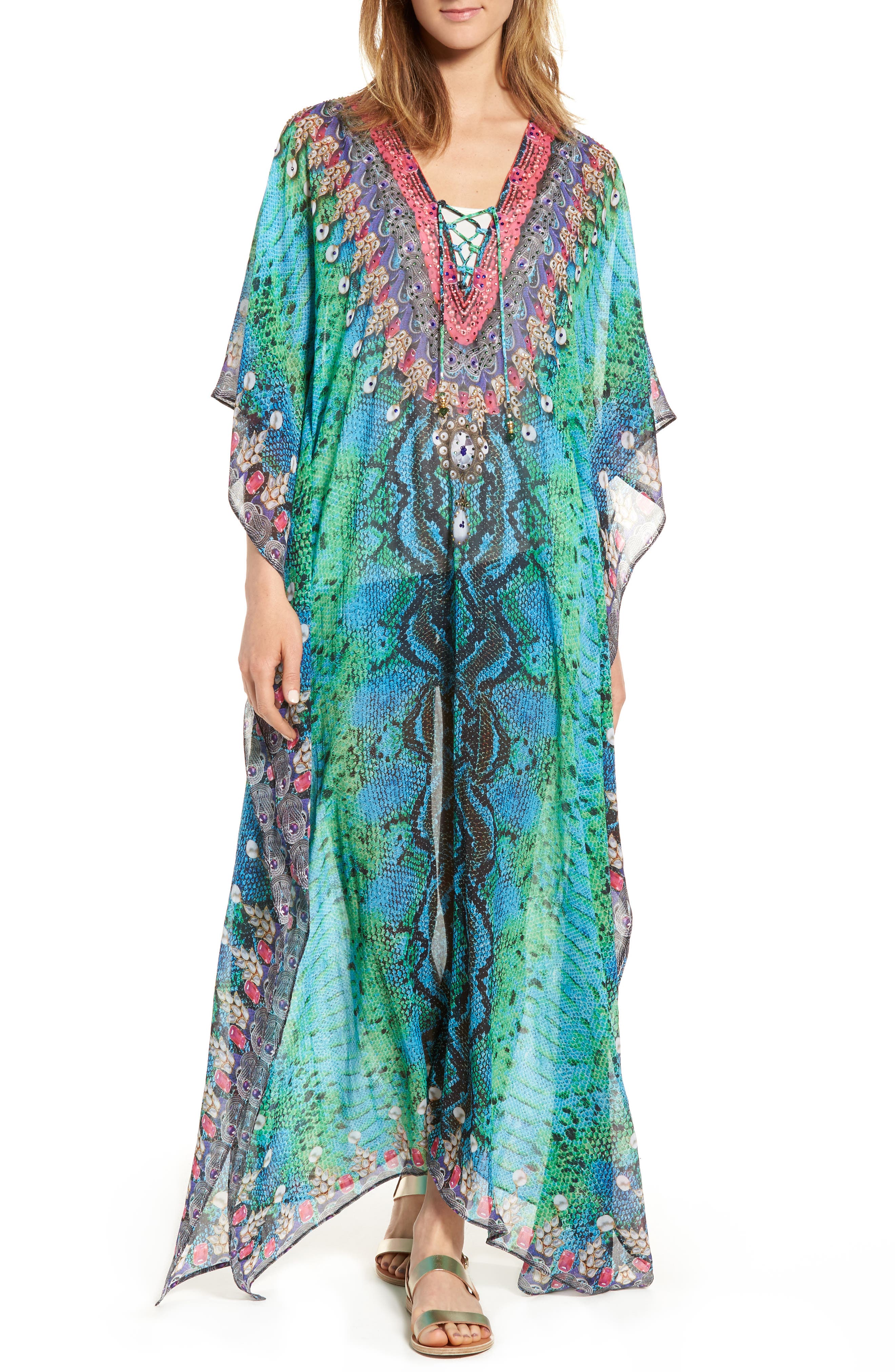 Asa Kaftans Istanbul Long Kaftan | Nordstrom