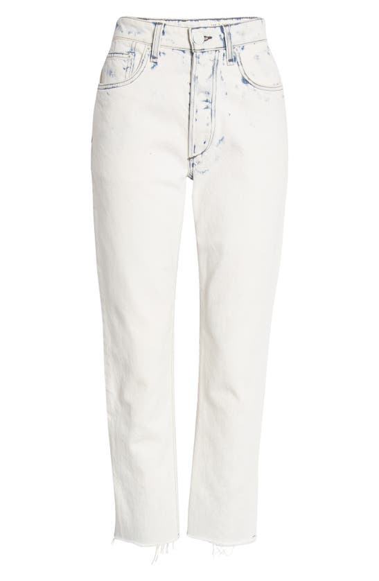 Rag & Bone Nina High Waist Ankle Cigarette Jeans In Half Moon