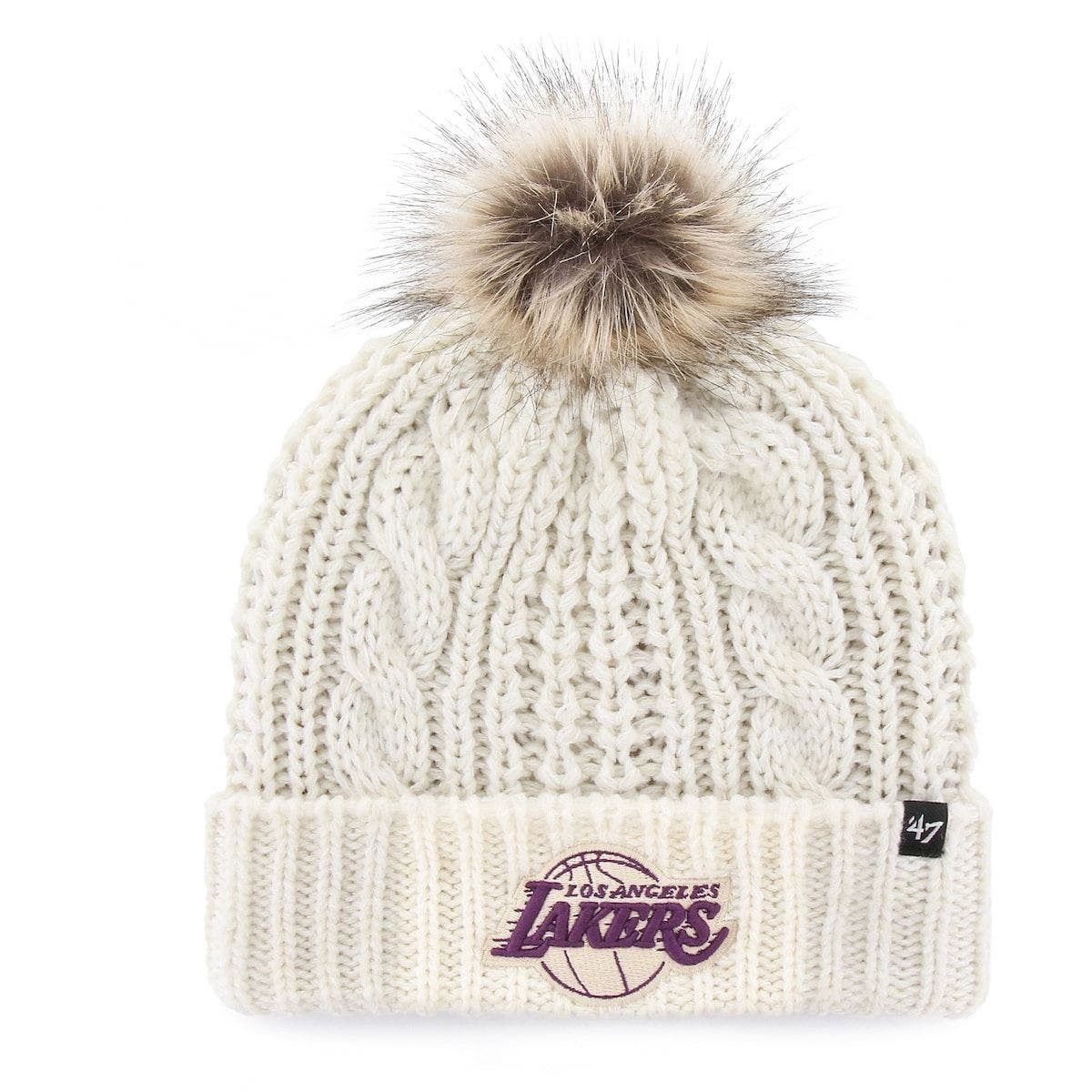 Lakers Meeko Cuffed Knit Hat 
