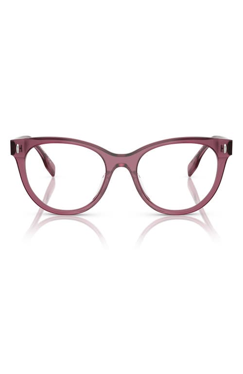 Tory Burch 52mm Phantos Optical Glasses In Violet