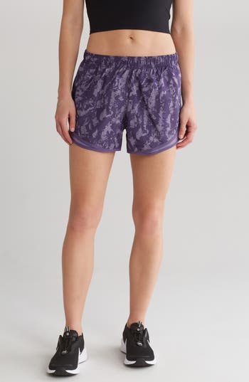 Shop Nike Printed Dri-fit Running Shorts In Daybreak/gravity Purple