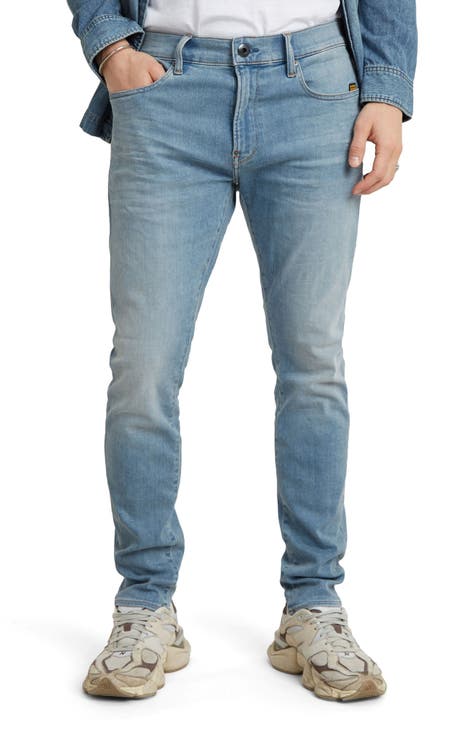 Revend Skinny Jeans (Light Indigo Aged) (Regular & Tall)