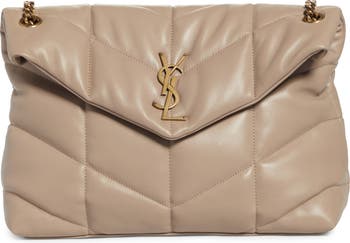Yves Saint Laurent Loulou puffer medium Beige Leather ref.357716 - Joli  Closet