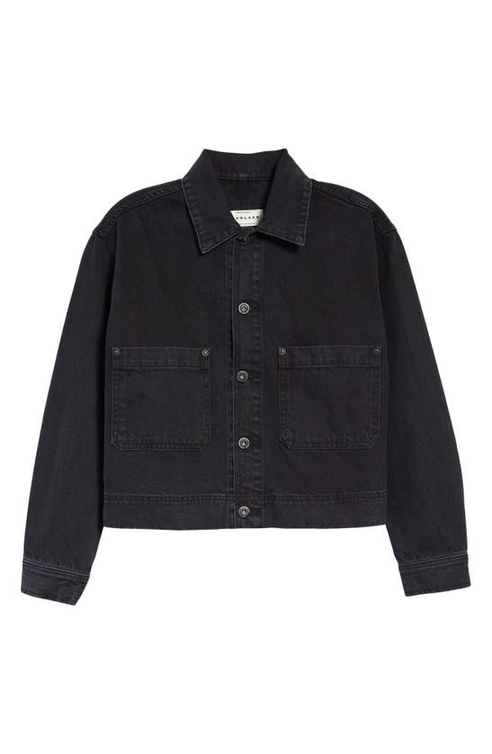 Slvrlake Thompson Denim Trucker Jacket In Shadow Ridge