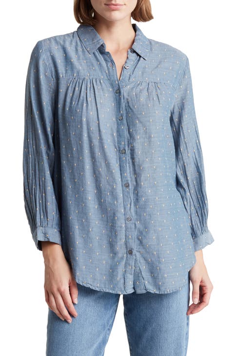 The Seaside Chambray Button-Up Shirt
