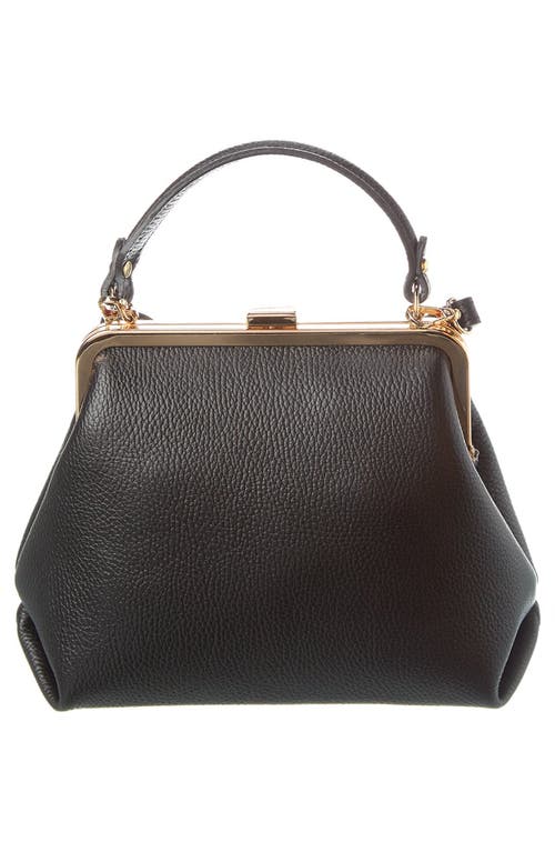 Persaman New York Satchel Top-handle Bag In Black