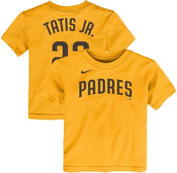Nike Toddler Nike Fernando Tatis Jr. Gold San Diego Padres Player