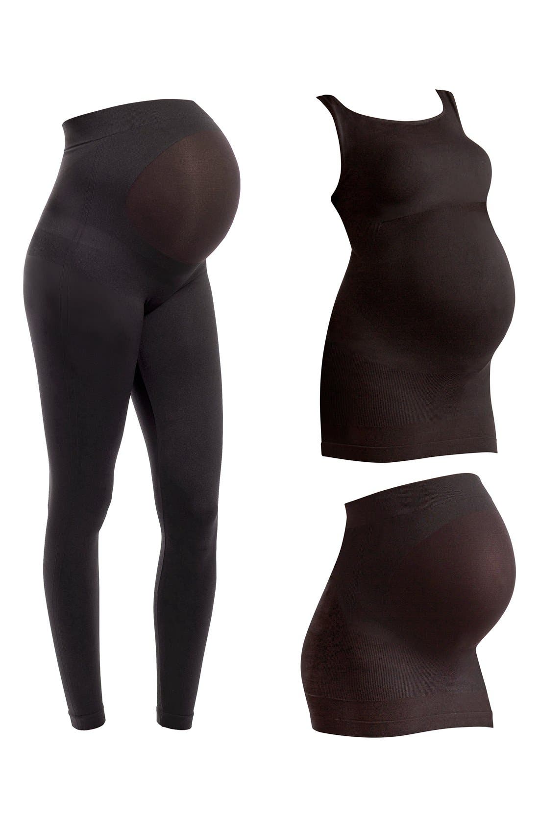 BLANQI Belly Support Bellyband, Tank Top & Leggings Maternity