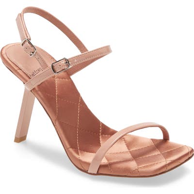 Jeffrey Campbell Loyal Ankle Strap Sandal- Pink