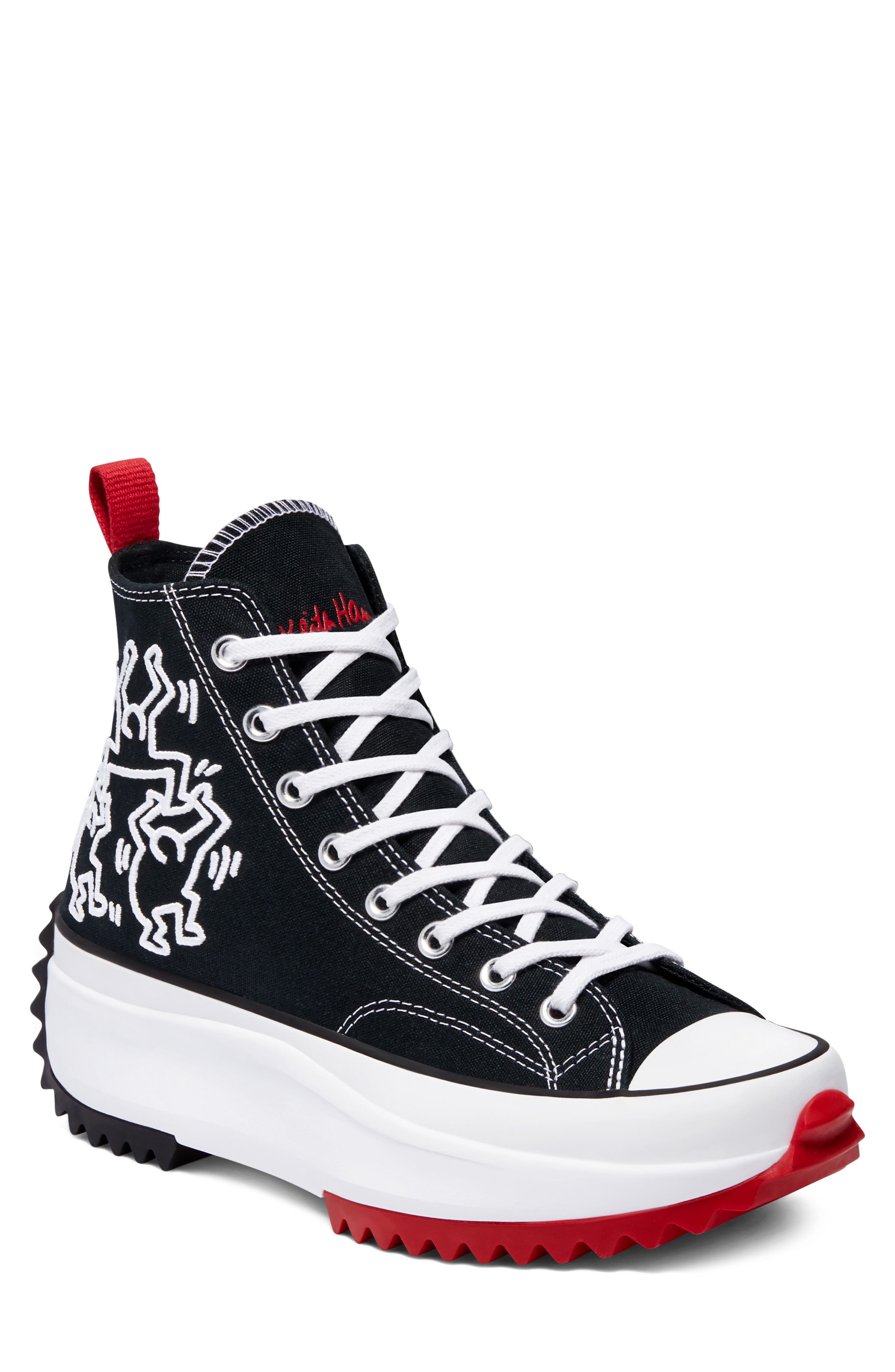 keith haring converse platform